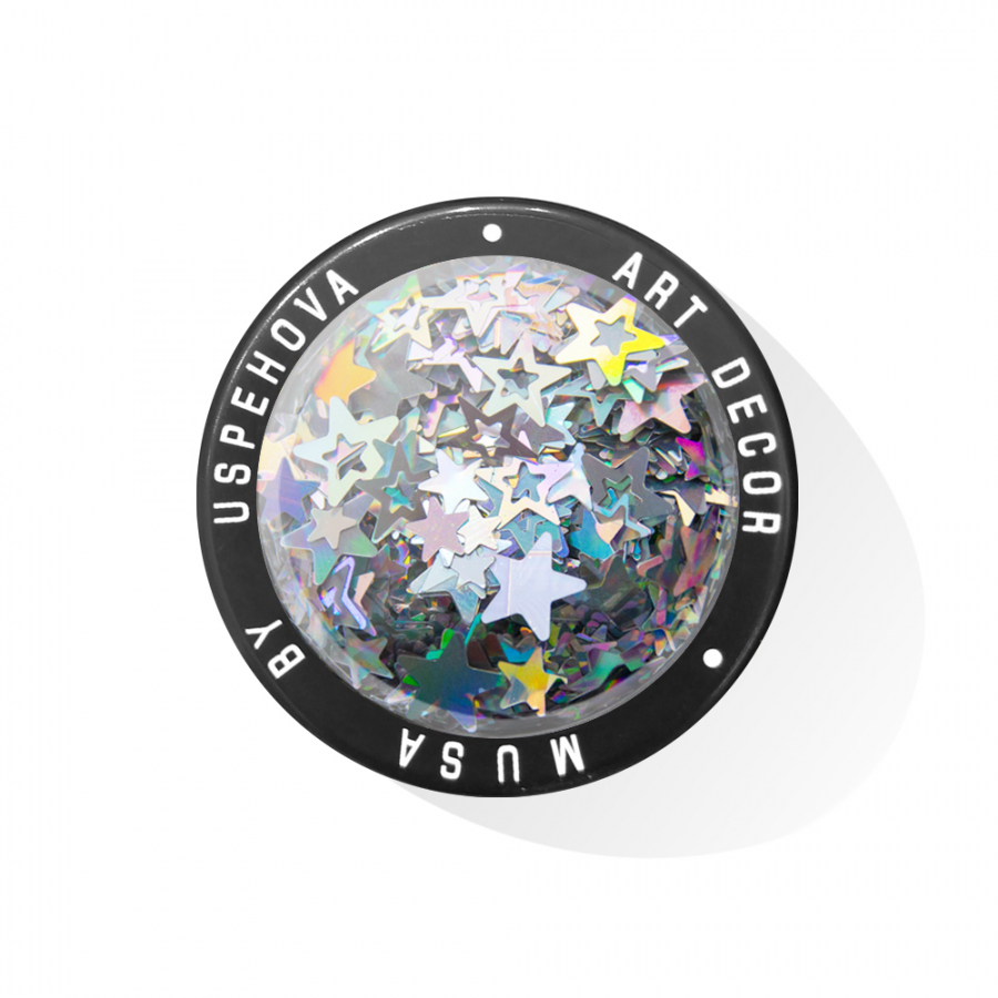Holo Star Silver