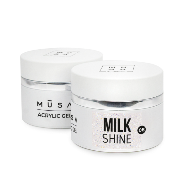 Acrylic Gel 08 - Milk Shine - 50ml