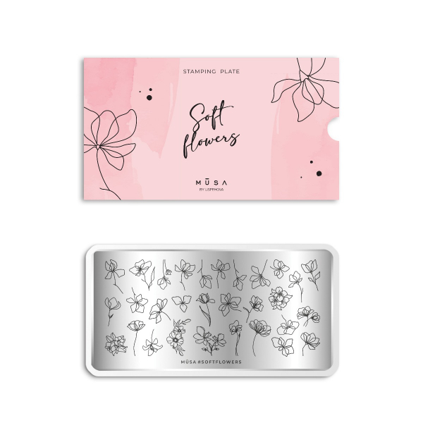 Plate Soft Flowers