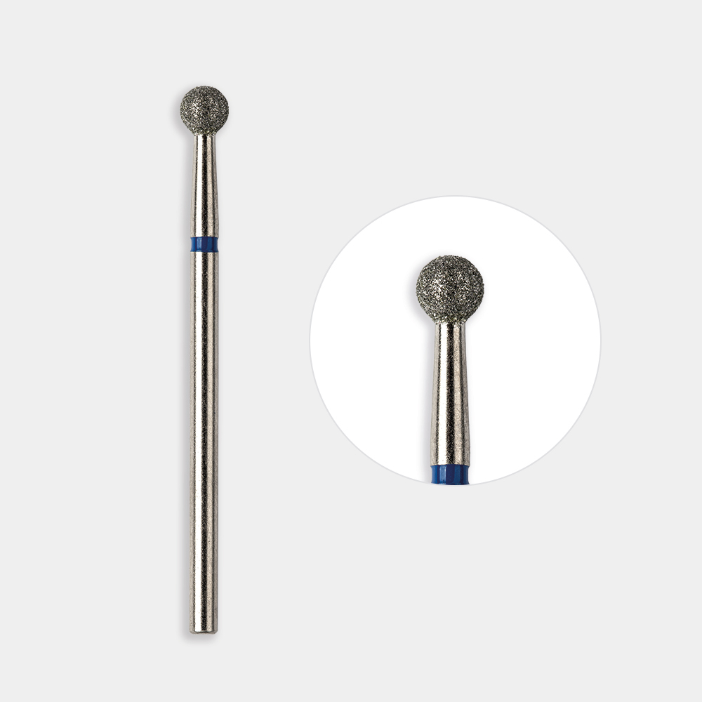 EMBOUT BOULE. 40 BLEU.