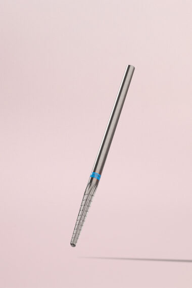 Embout conique 38 en carbone - anneau bleu