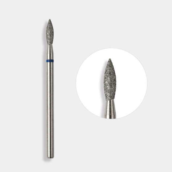 EMBOUT FLAMME. 25 BLEU.