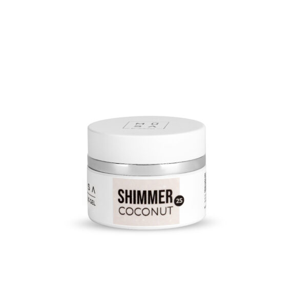 Acrylic Gel 25 - Shimmer Coconut - 15ml