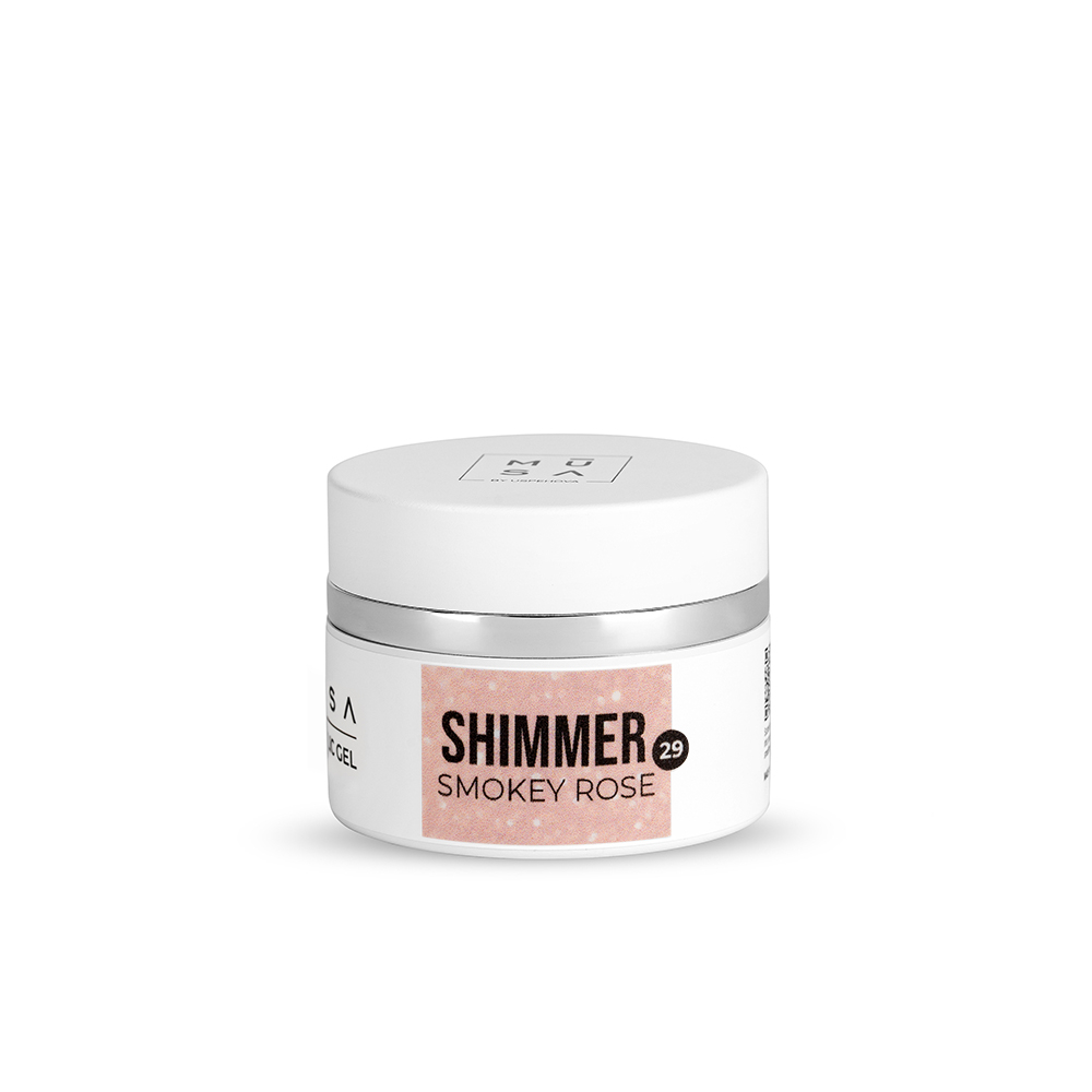 Acrylic Gel 29 - Shimmer Smokey Rose - 15ml