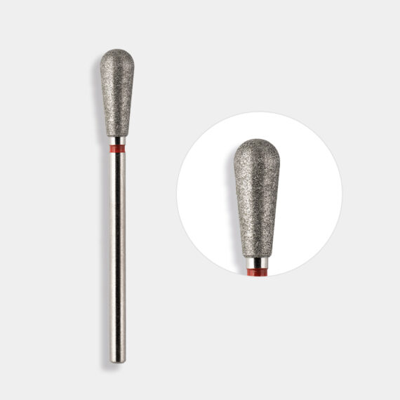 EMBOUT POIRE. ANNEAU ROUGE.