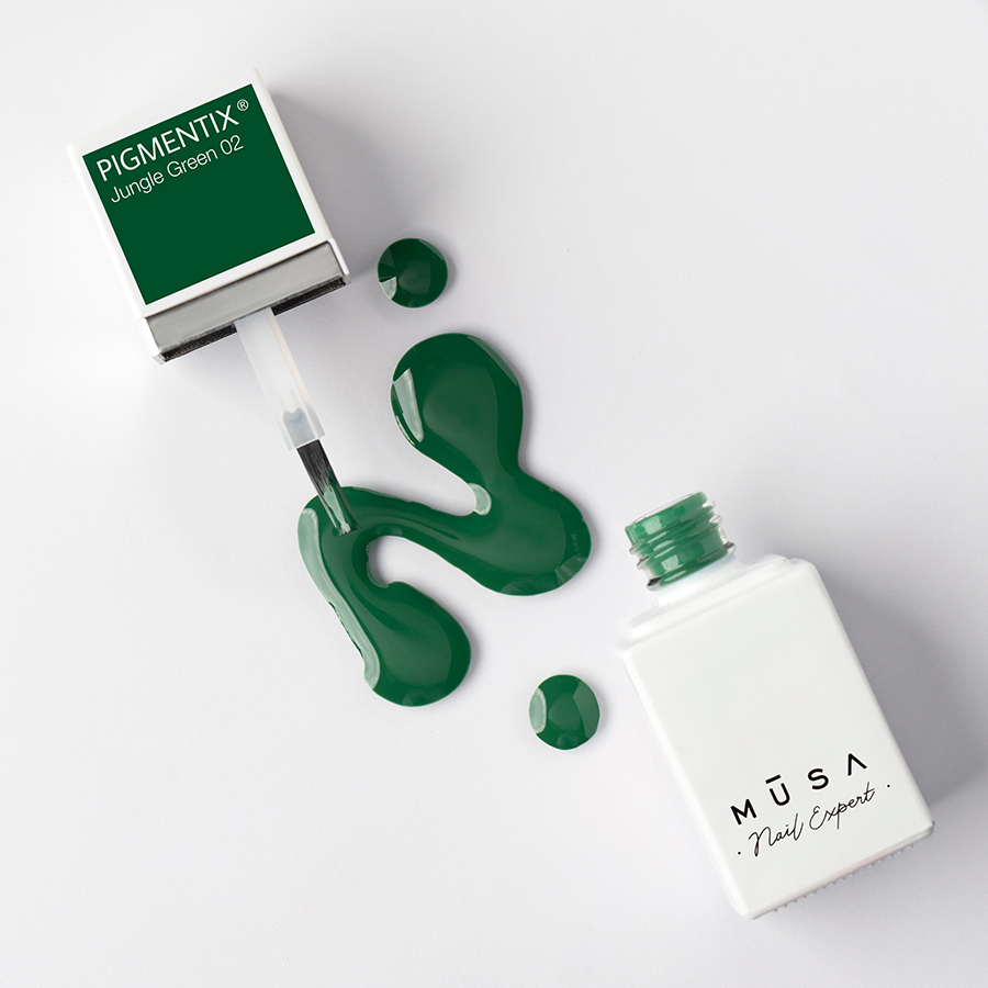 Gel Polish PIGMENTIX PIGX02 - Jungle Green - 12ml