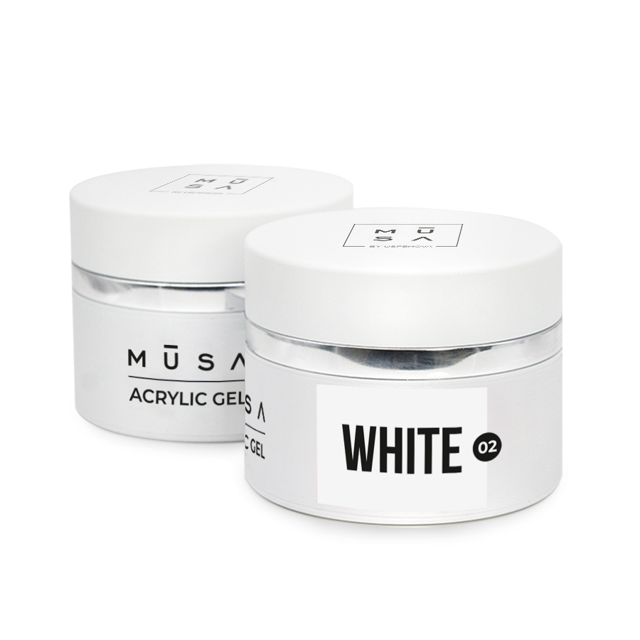 Acrylic Gel 02 - White -  50ML