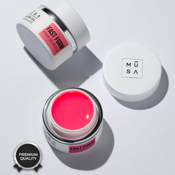 Gel Builder Fast Form  - Pink Bubble 15ml