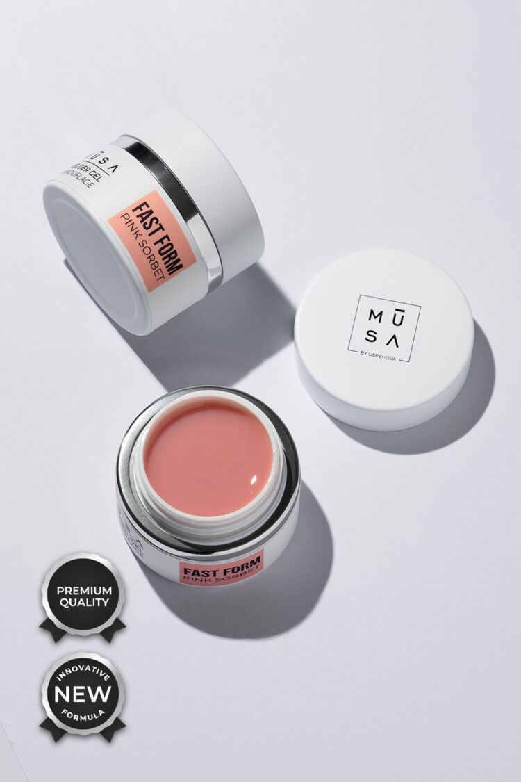 Gel Builder Fast Form  - Pink Sorbet 15ml