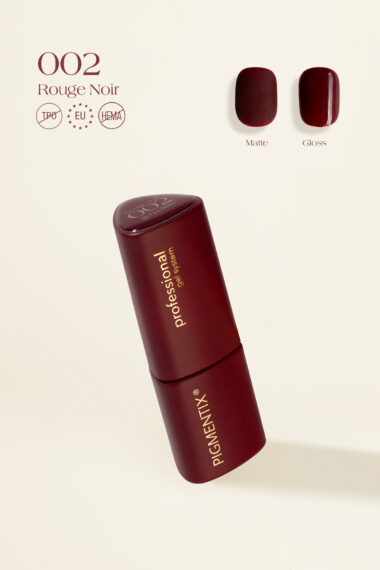 Pigmentix gel polish - Rouge Noir 002
