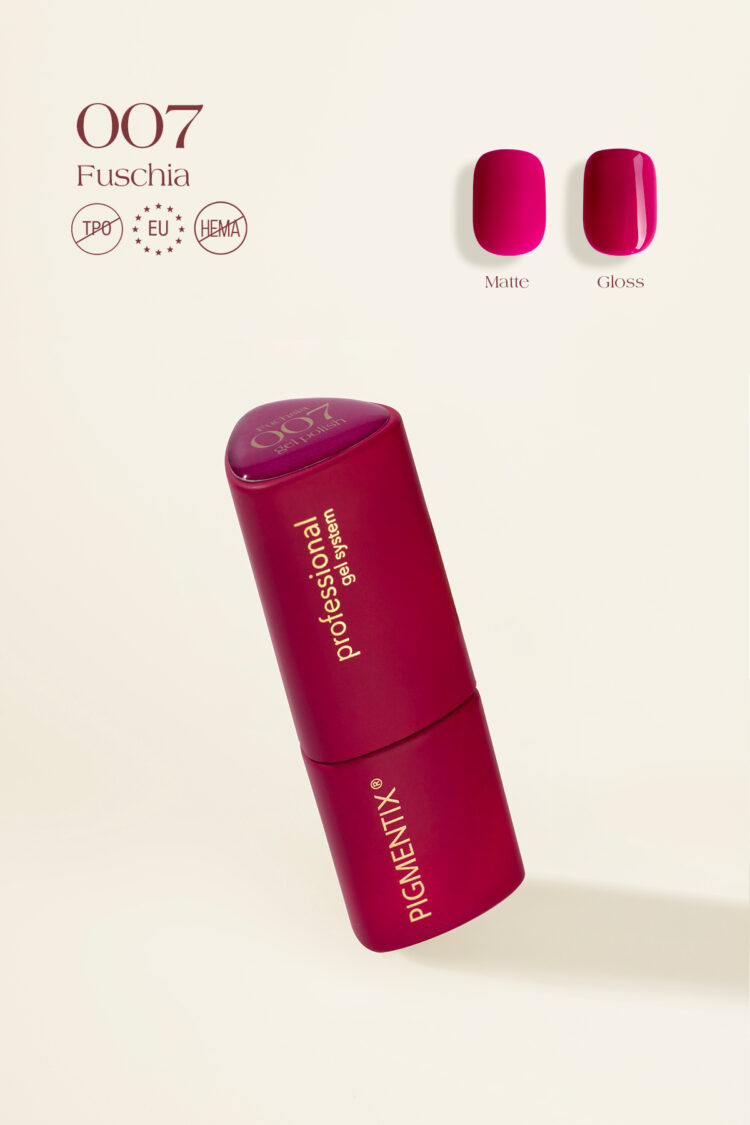Pigmentix gel polish - Fuchsia 007