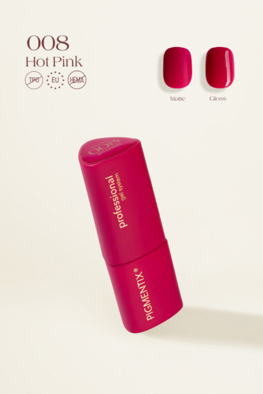 Pigmentix gel polish - Hot Pink 008