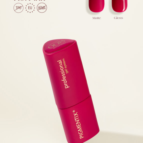 Pigmentix gel polish - Hot Pink 008