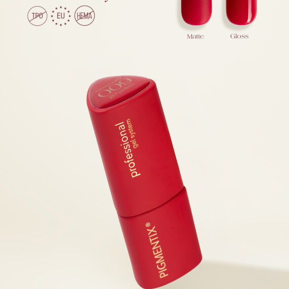 Pigmentix gel polish - Strawberry 009