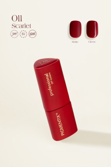Pigmentix gel polish - Scarlet 011