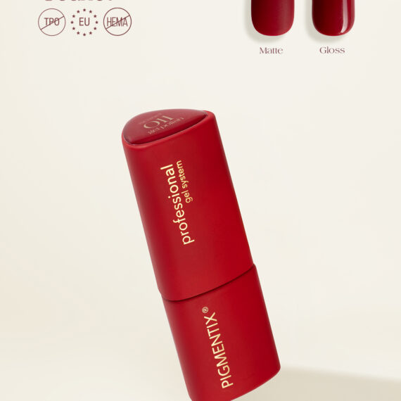 Pigmentix gel polish - Scarlet 011