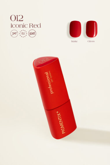 Pigmentix gel polish - Iconic red 012