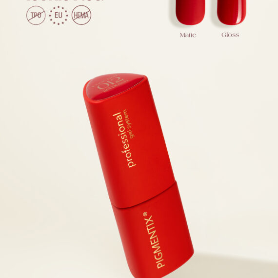 Pigmentix gel polish - Iconic red 012