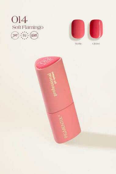 Pigmentix gel polish - Soft Flamingo 014