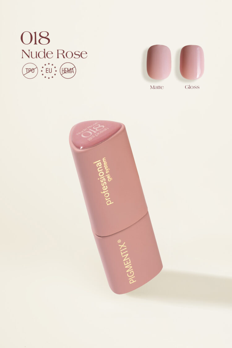 Pigmentix gel polish - Nude Rose 018