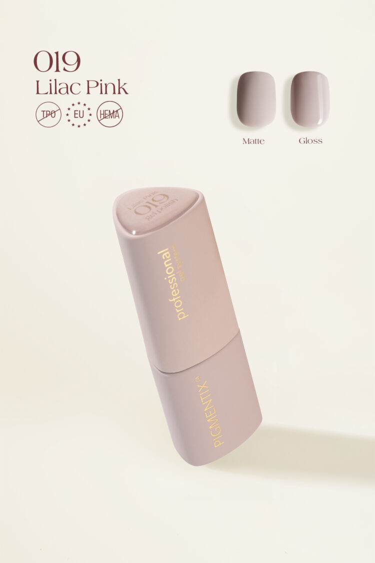 Pigmentix gel polish - Lilac Pink 019