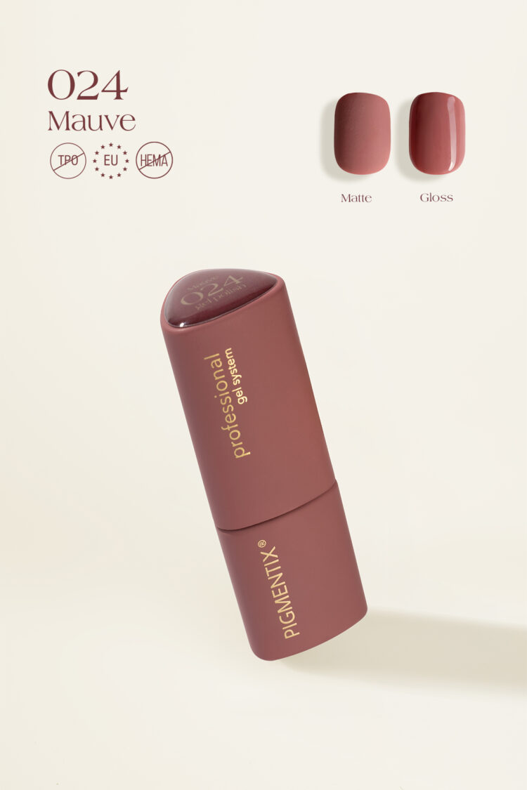 Pigmentix gel polish - Mauve 024