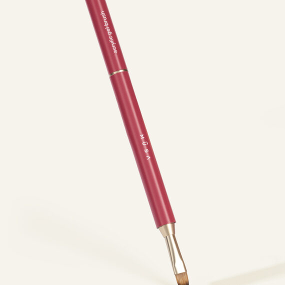 Double Brush - Spatula Acrylic gel brush