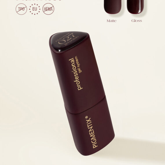 Pigmentix gel polish - Plum Rose 027