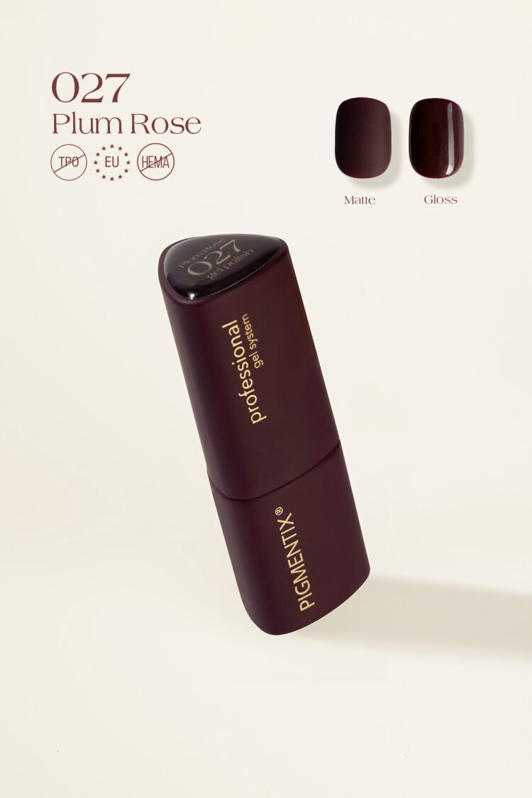 Pigmentix gel polish - Plum Rose 027
