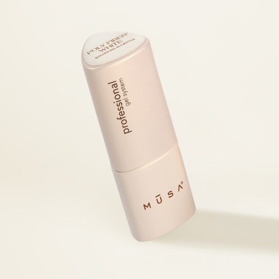 PolyFiber® builder gel en bouteille 8ml - White