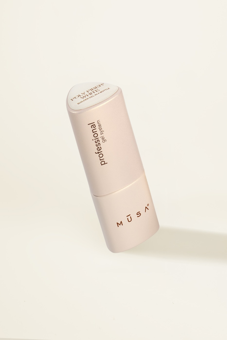 Poly Fiber® builder gel en bouteille 8ml - White