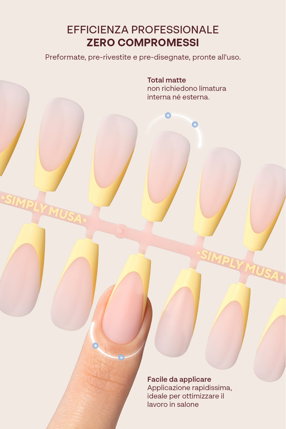 Acrylic Gel Tip Master Pro X® Sunset Série - Short Coffin – Image 5