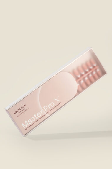 Acrylic Gel Tip Master Pro X® White French - Short Coffin