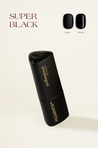 Pigmentix gel polish - Super Black