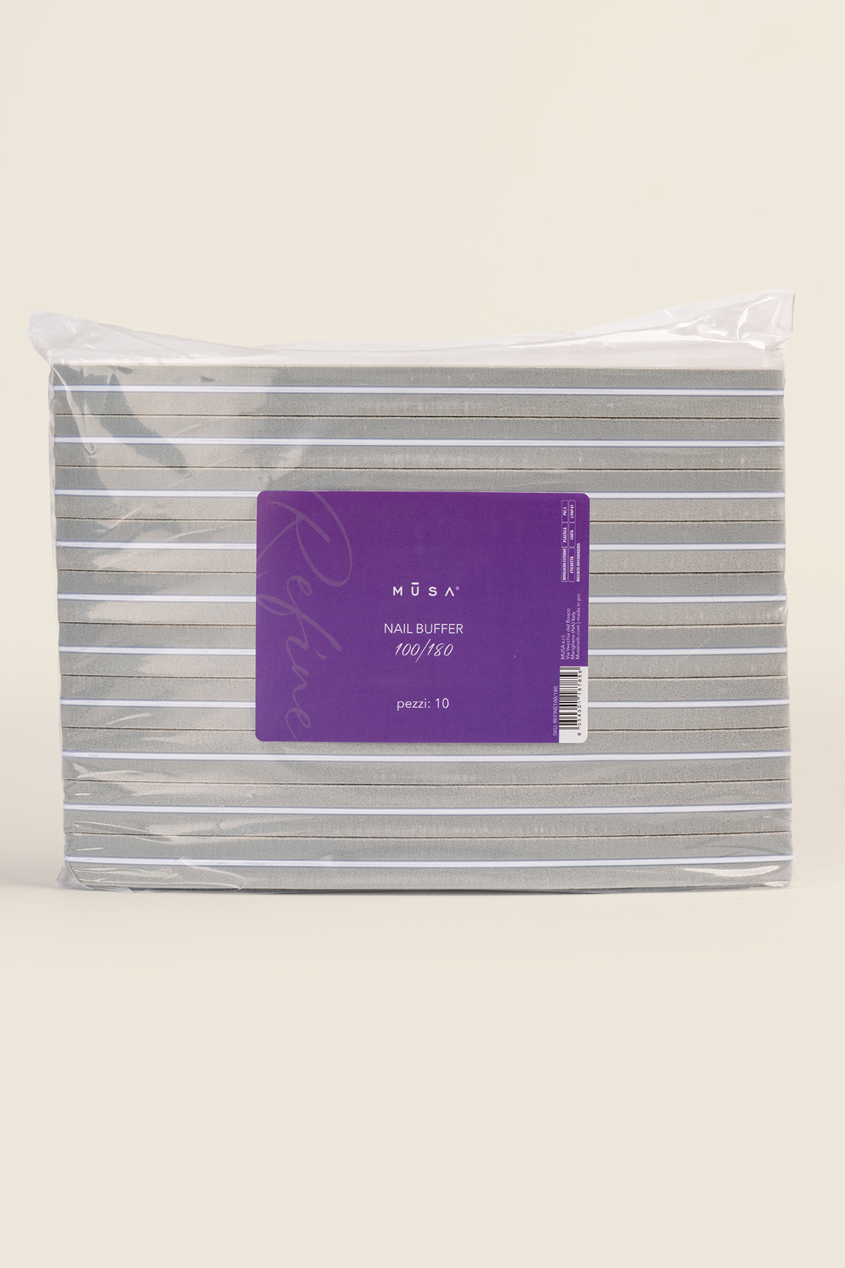 Nail Buffer - Refine - 100/180 - Paquet de 10 pièces. – Image 2
