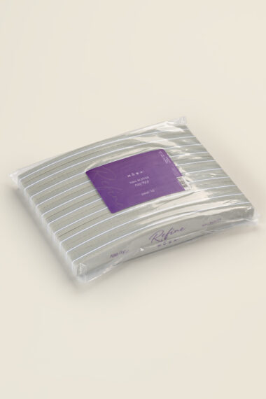 Nail Buffer - Refine - 100/180 - Paquet de 10 pièces.
